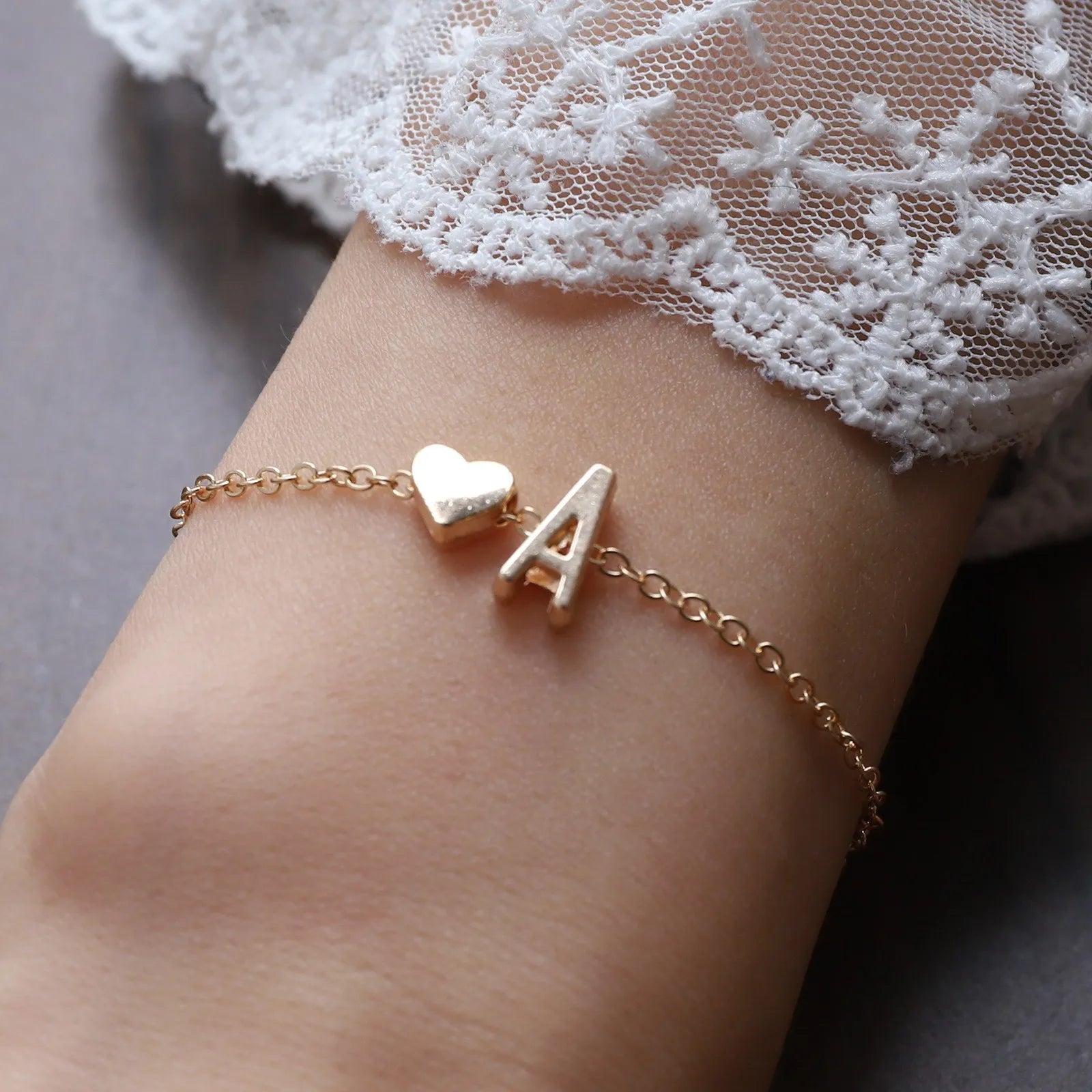 Collana Regalo Festa della Mamma Donna Regolabile Ciondolo Iniziale Minimalista