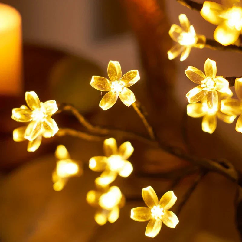 GlowBlossom - LED Kersenbloesem Boomlamp – Sfeervolle Verlichting voor Woon- en Slaapkamer