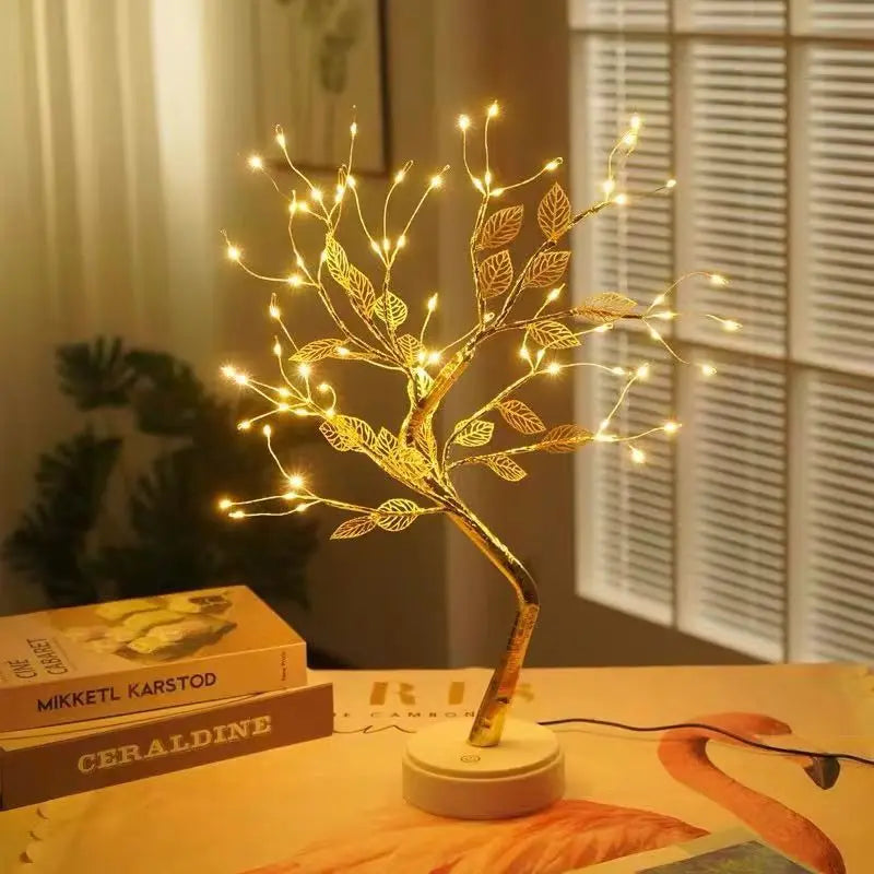 BlossomGlow - Lampada da albero bonsai a LED