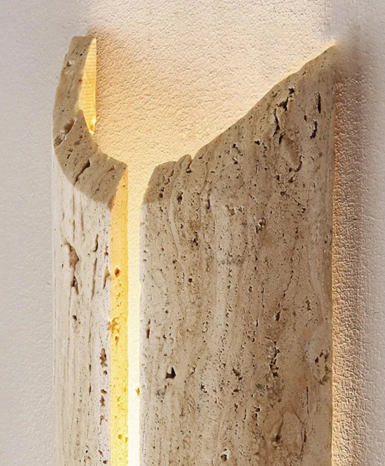 Denahi Stonelamp - Lampada da parete verticale