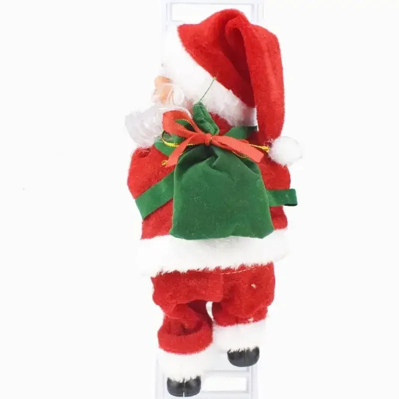 SantaClimb – Cheerful Christmas Decoration on Ladder