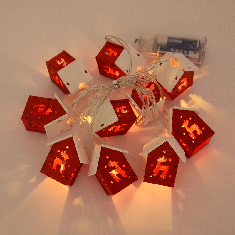 WoodenGlow – Illuminated Wooden Christmas Decoration