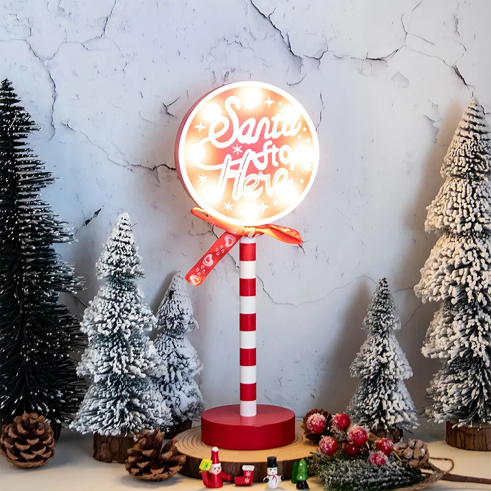 ArcticGlow - Retro LED North Pole Lamp