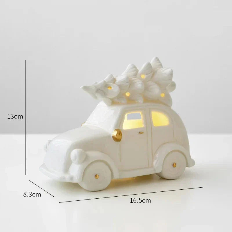 SnowGlow - Illuminated Ceramic Snowman