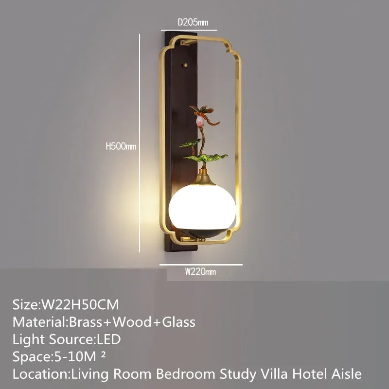 MessingLuxe - Contemporary Wall Lamp