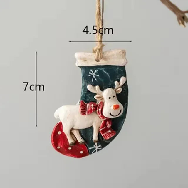 FestiveSocks - Decoraciones navideñas con alce