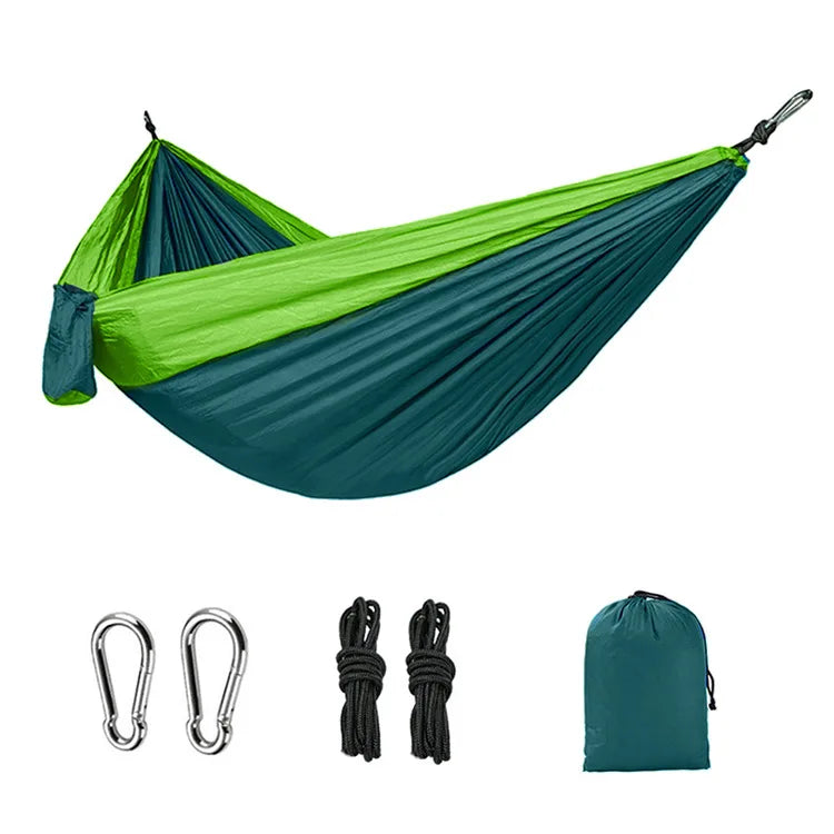Single Person Portable Outdoor Camping Hammock made of Nylon