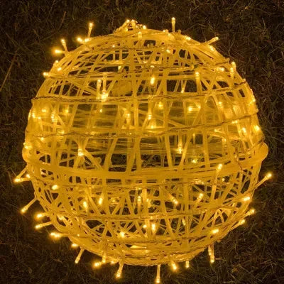 SphereGlow - Rieten Feestverlichting