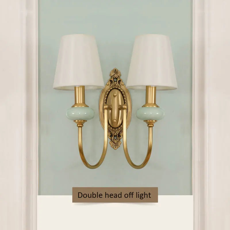 CopperGlow - Classic Wall Lamp for Bedroom and Living Room