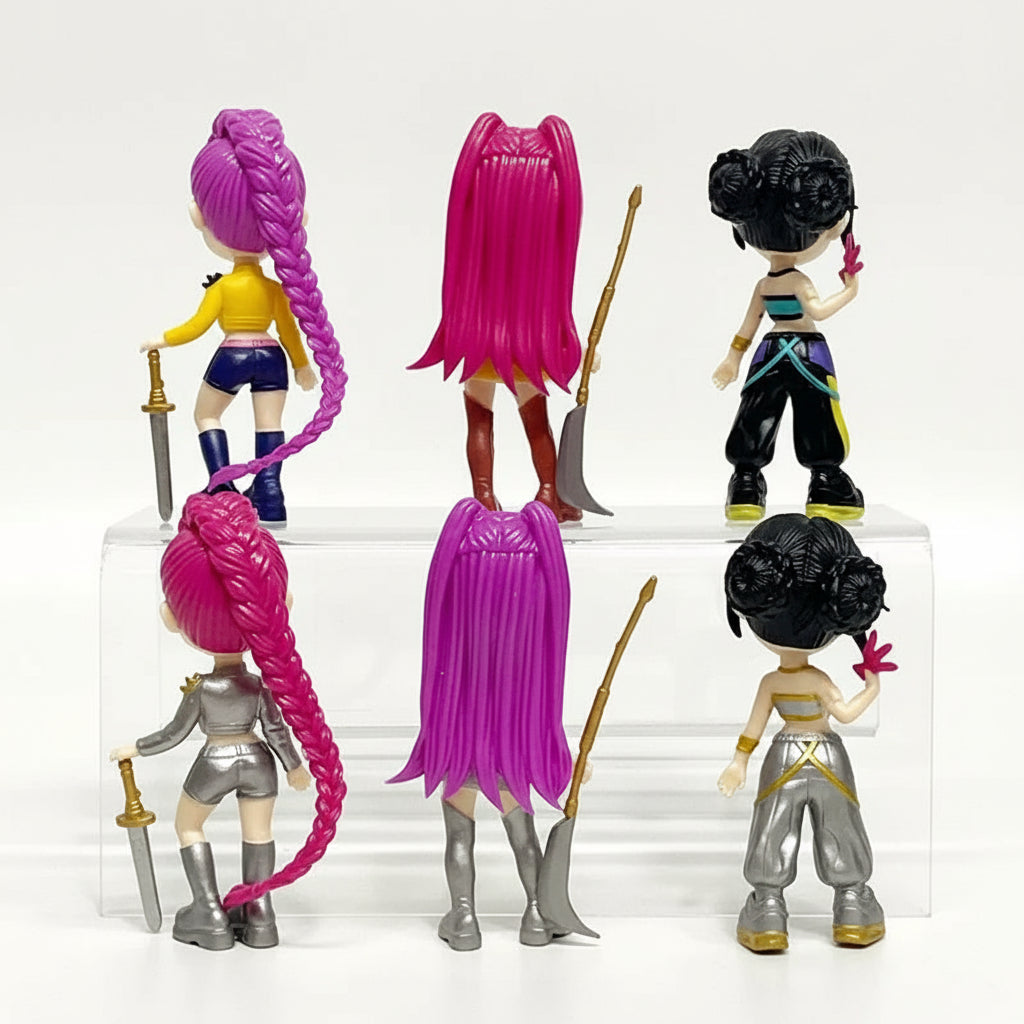 Conjunto de Brinquedos Bonecas Figuras de Moda Bonecas de Coleção para Crianças