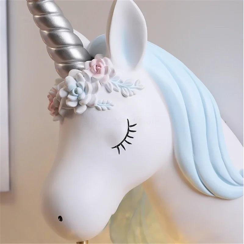 UnicornLight - Children's Room Wall Lamp Modern Cartoons Sconce Lamp