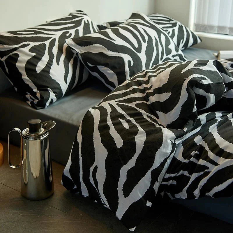 Set copripiumino Zebra Zen (Cotone Egiziano)