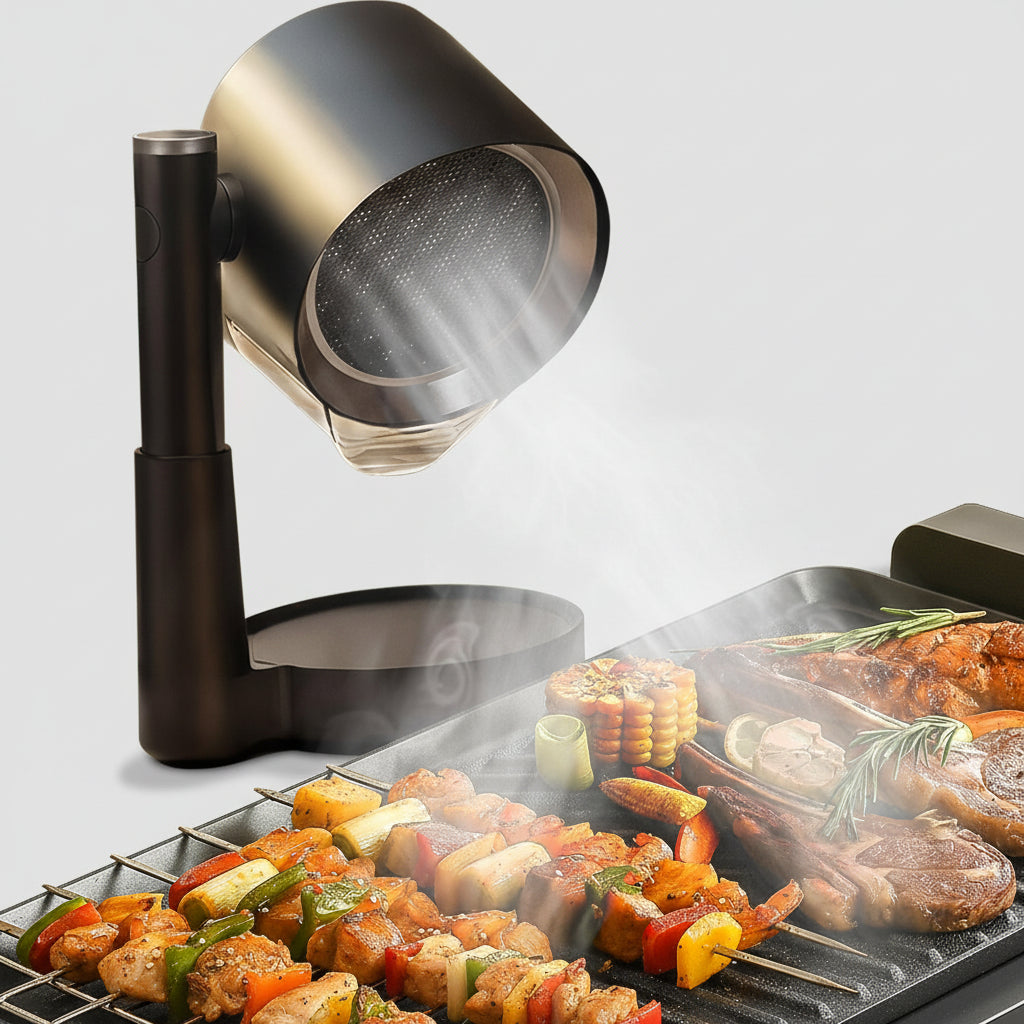 Campana extractora de mesa Extractor de humo portátil para cocinar barbacoa