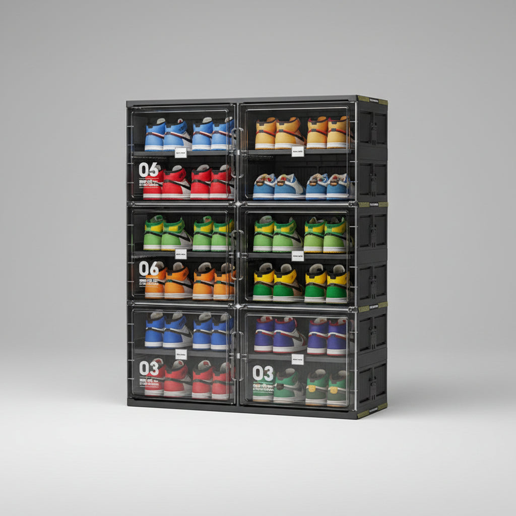 Smart Shoe Organizer Space-Saving Stackable Durable