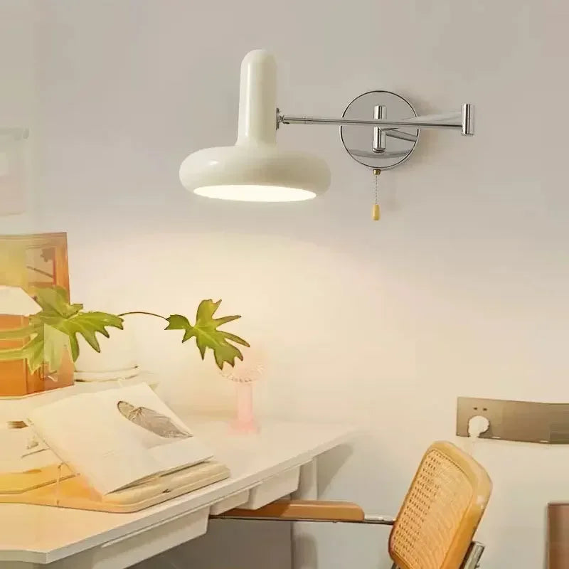 LichtSwing - Lampada da parete LED minimalista per camera da letto e soggiorno