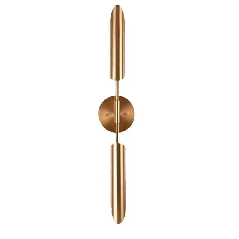 LuxeGlam - Golden Industrial Wall Lamp for Hotel and Living Room