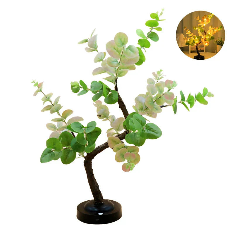 LumiTree - LED Tree Lamp with Removable Base – Atmospheric Lighting for Living Room and Bedroom