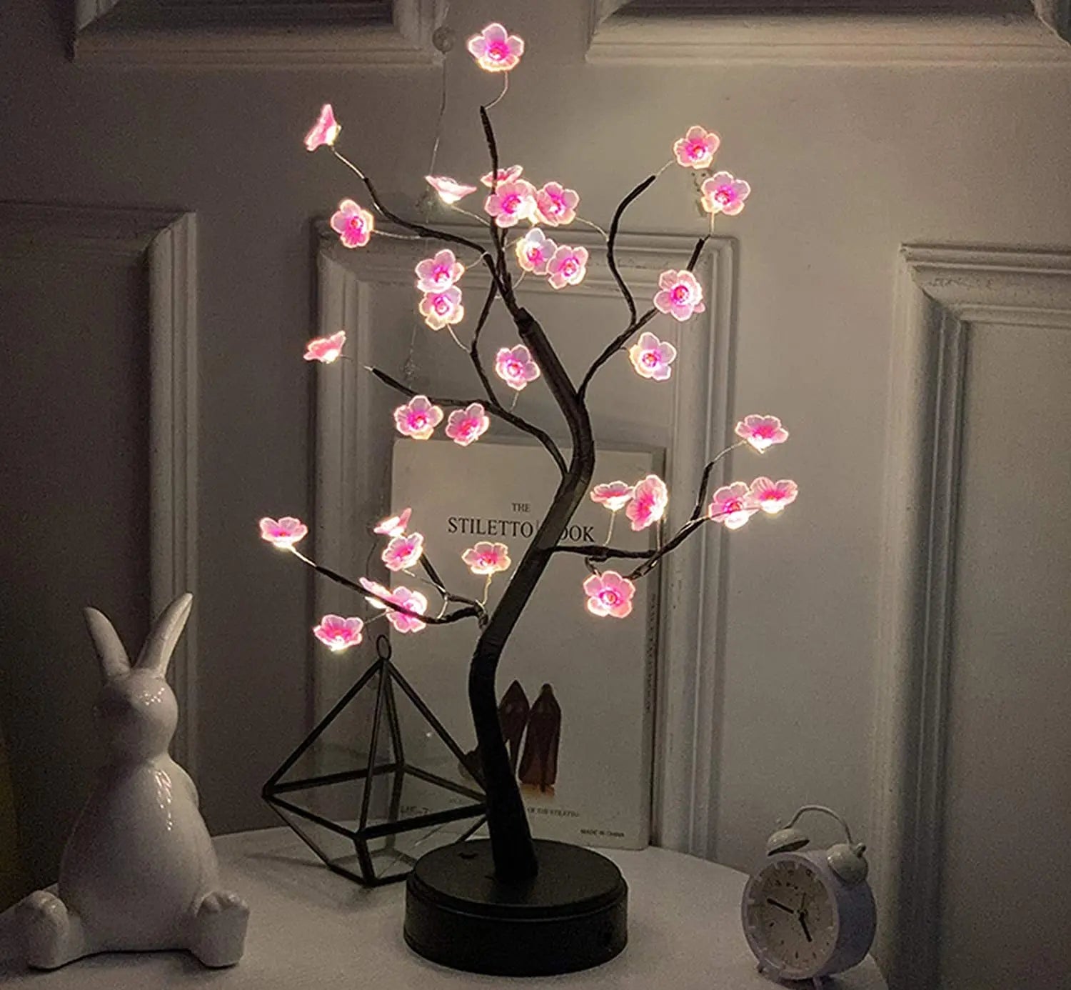 BlossomGlow - Lampada da albero bonsai a LED