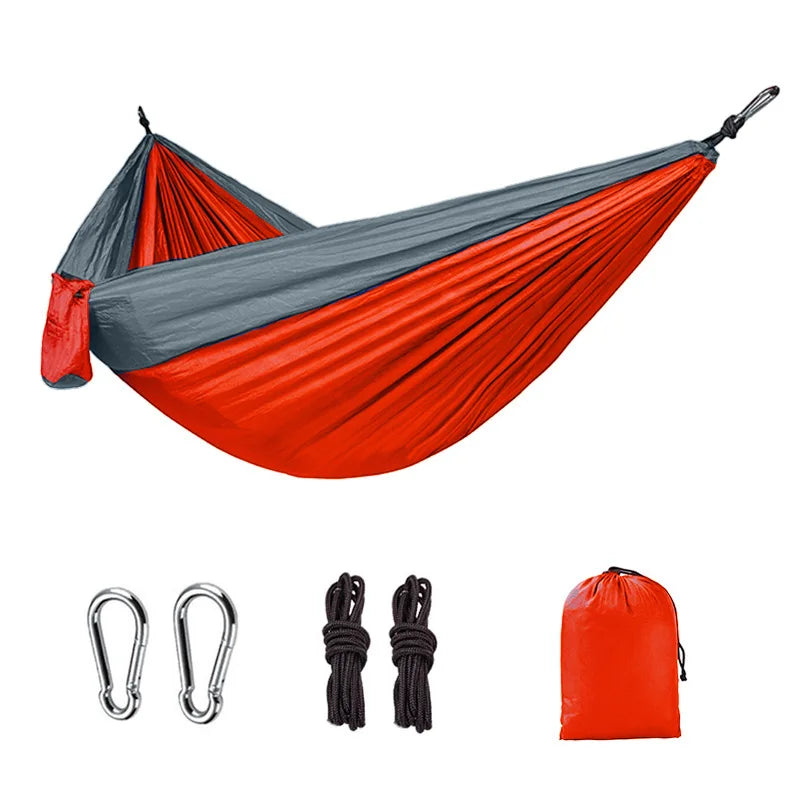 Single Person Portable Outdoor Camping Hammock made of Nylon