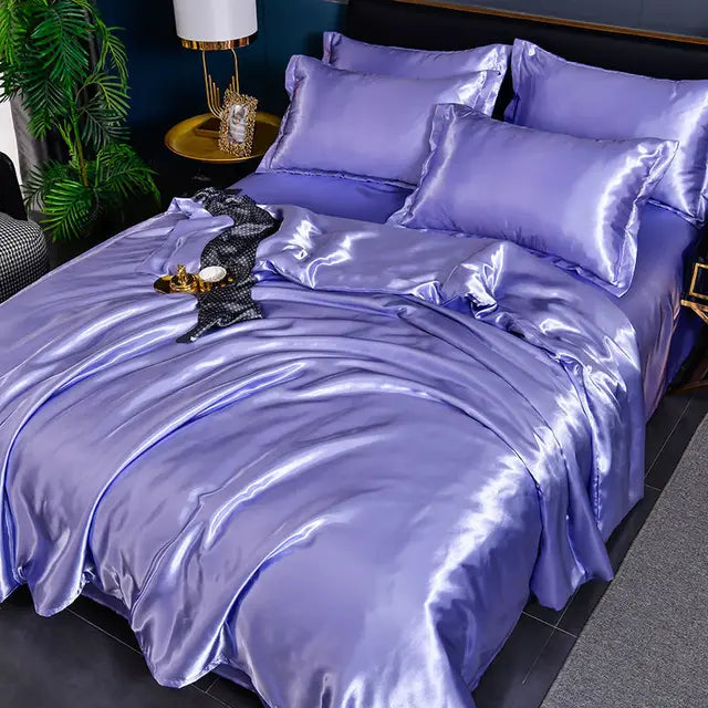 Luxe Satijnen Dekbedovertrek