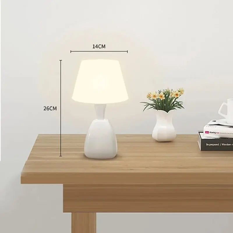 GlowTouch - LED Night Light with Touch Control, Dimmable Table Lamp for Bedroom & Office