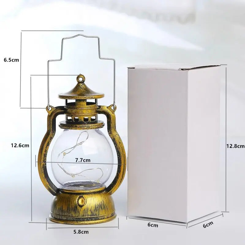 LumiLantern - Linterna Colgante LED Inalámbrica de Estilo Antiguo – Linterna Decorativa