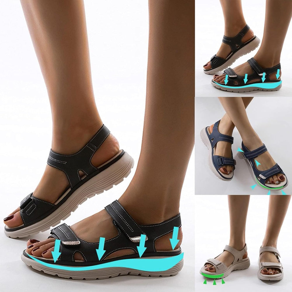 Comfort Sandals Adjustable Straps Non-Slip Sole