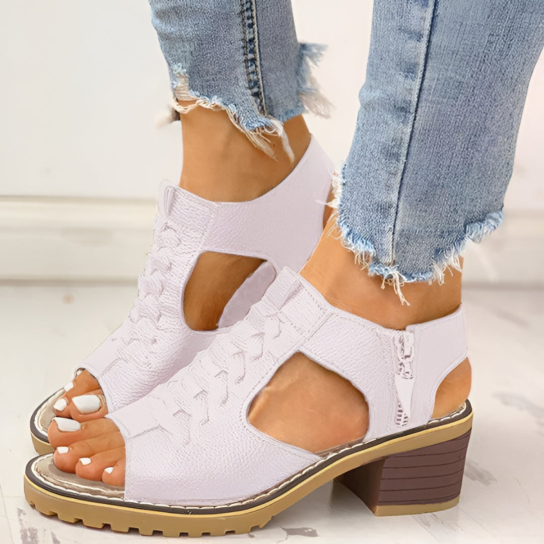 Women's Open Toe Wedge Sandals Summer
