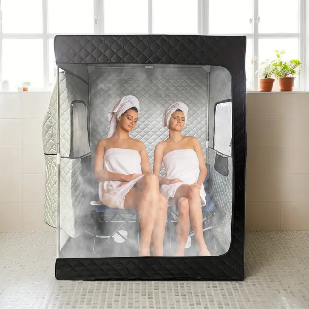 Sauna Tent Draagbaar Dubbele Stoomcabine Thuisgebruik