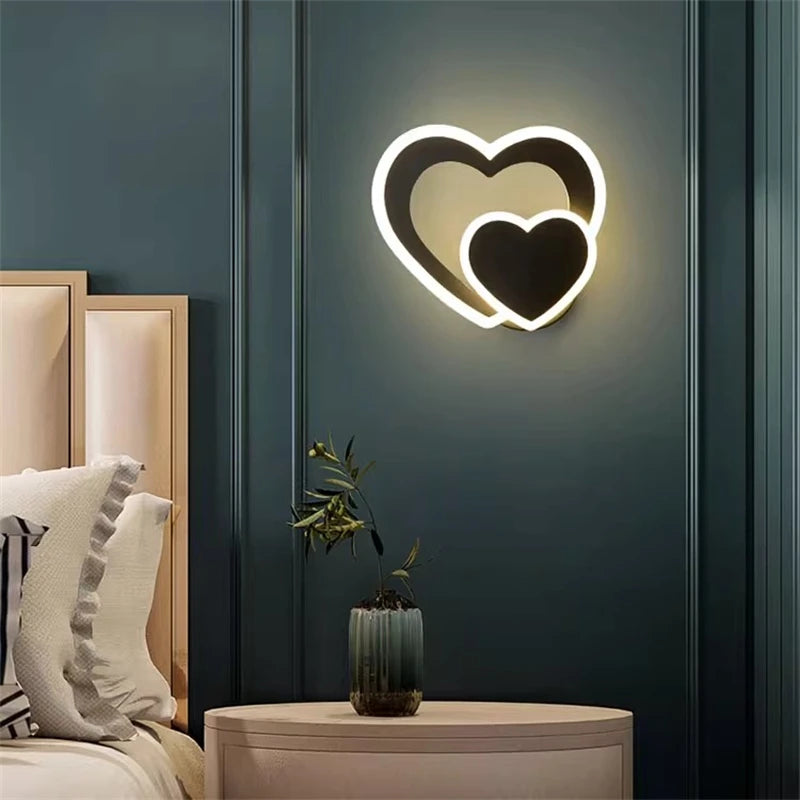 Lampada da parete HeartWall - Illuminazione d'atmosfera LED creativa
