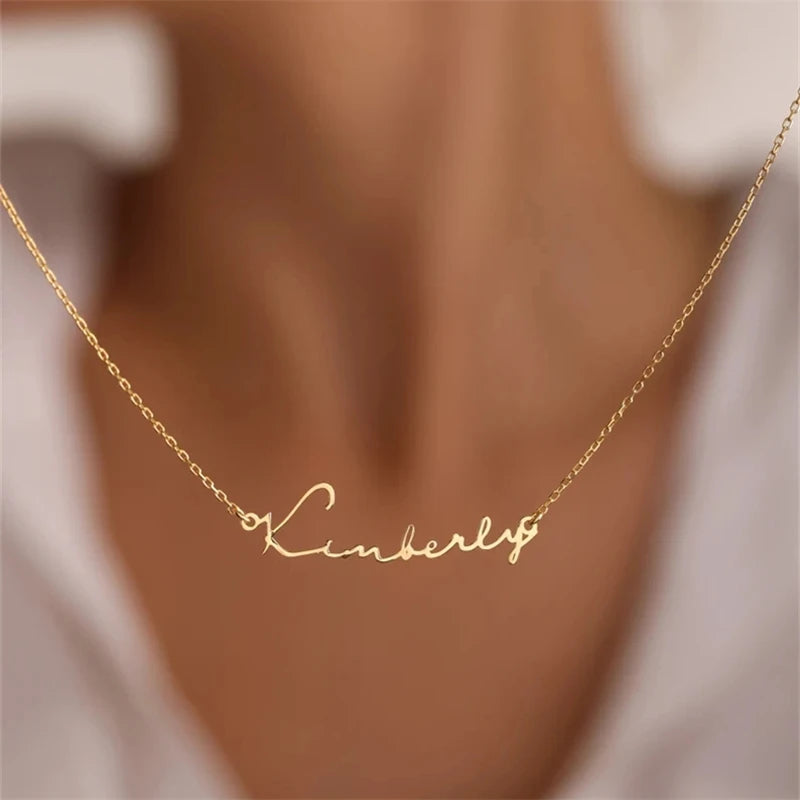 Moederdag Cadeau Ketting Dames Naam Hanger Choker