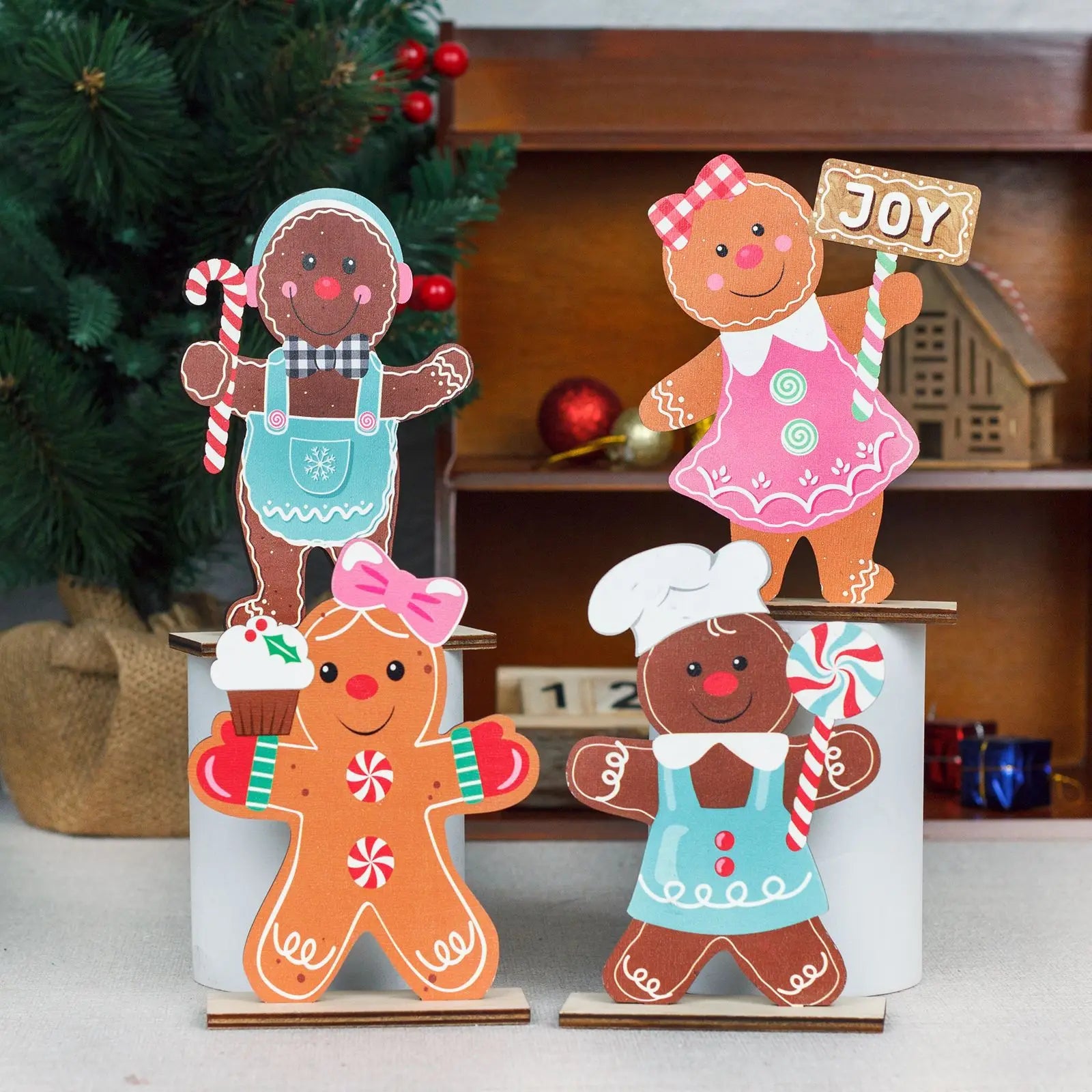 Discover - Christmas Gingerbread Man Ornament
