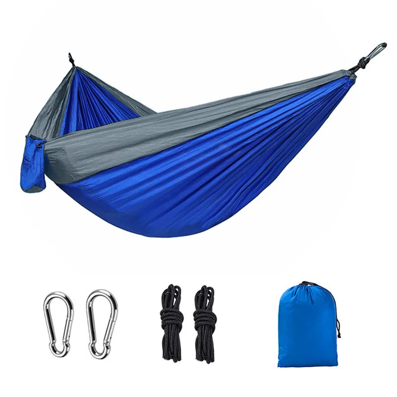 Single Person Portable Outdoor Camping Hammock made of Nylon
