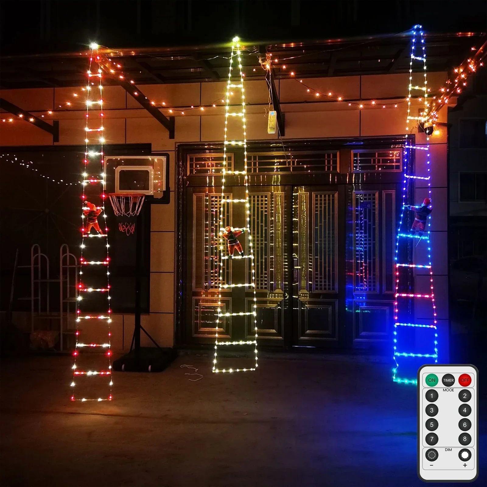 ClimbBright - Santa Claus Light String