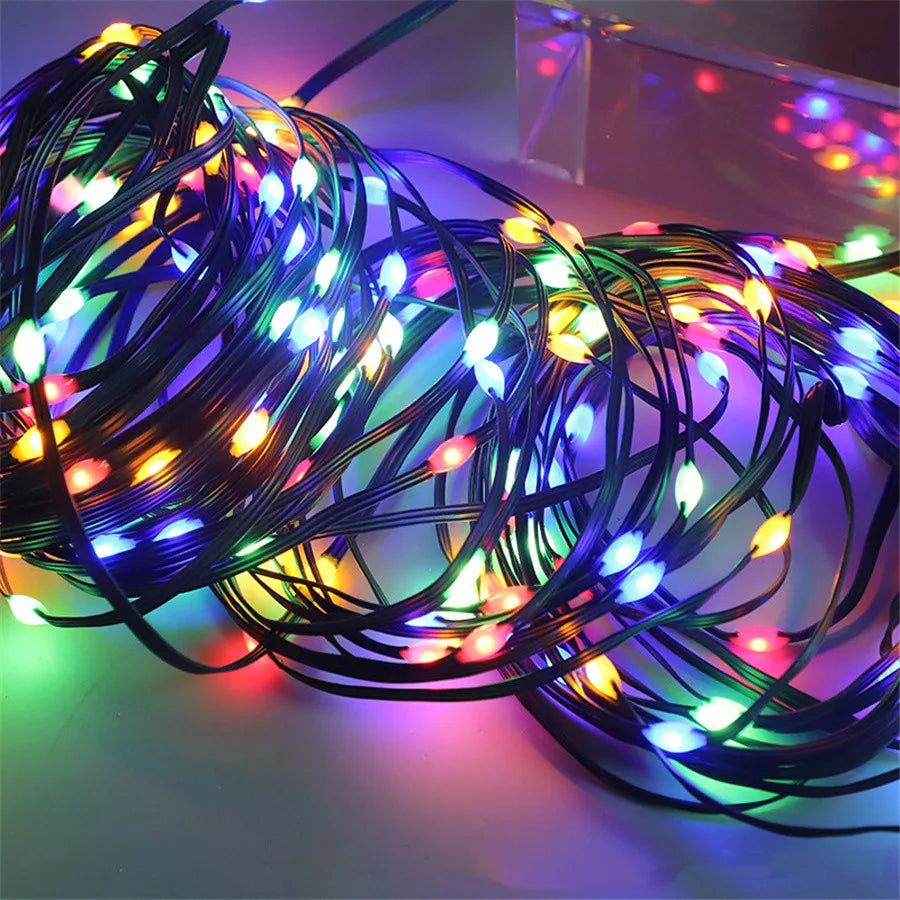 Iluminação LED Exterior Corrente Decorativa Design