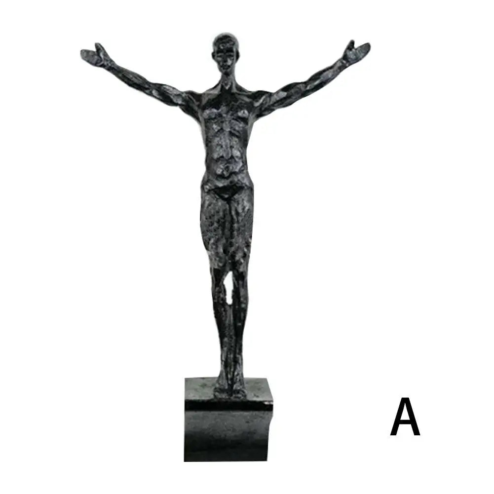 Athlete Rock Climbing Man Resin Background Wall Decoration
