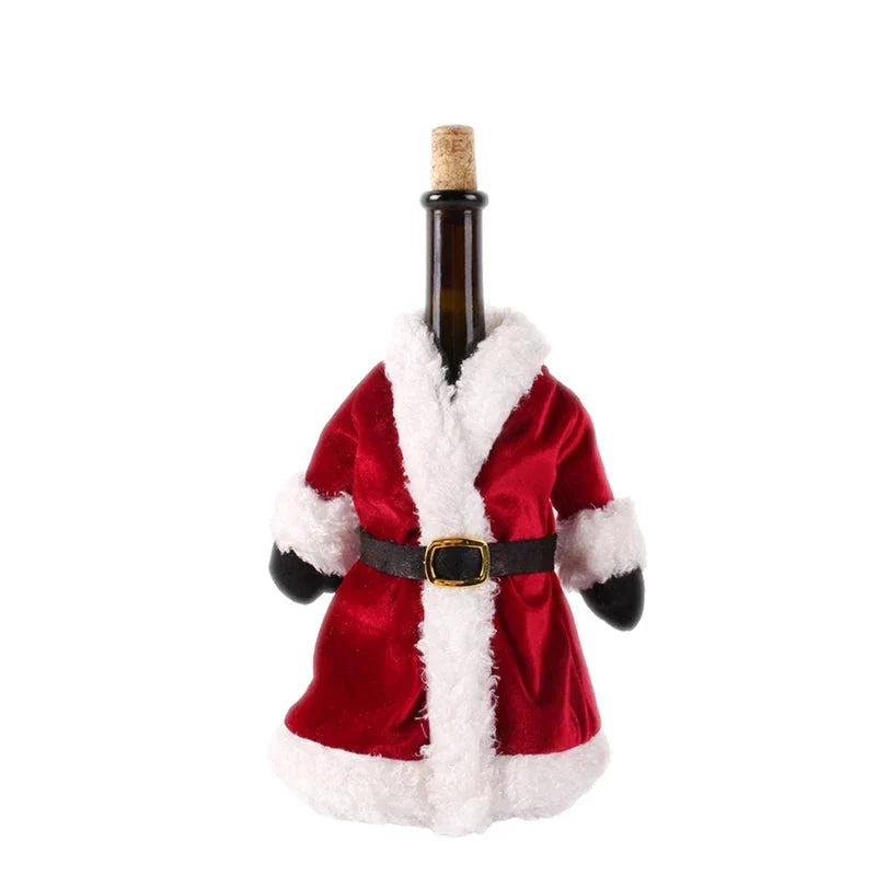 WineWrap - Wine Bottle Cover for Christmas