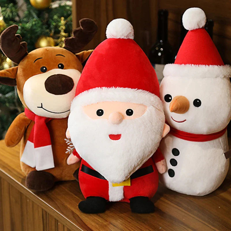 Peluche di Natale - Peluche di animali per decorazioni natalizie