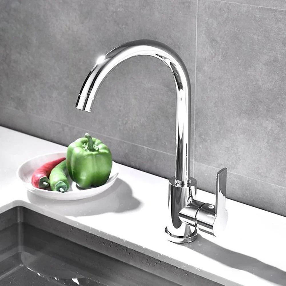 ChromeFlow – Chrome Mixing Faucet with Single Handle