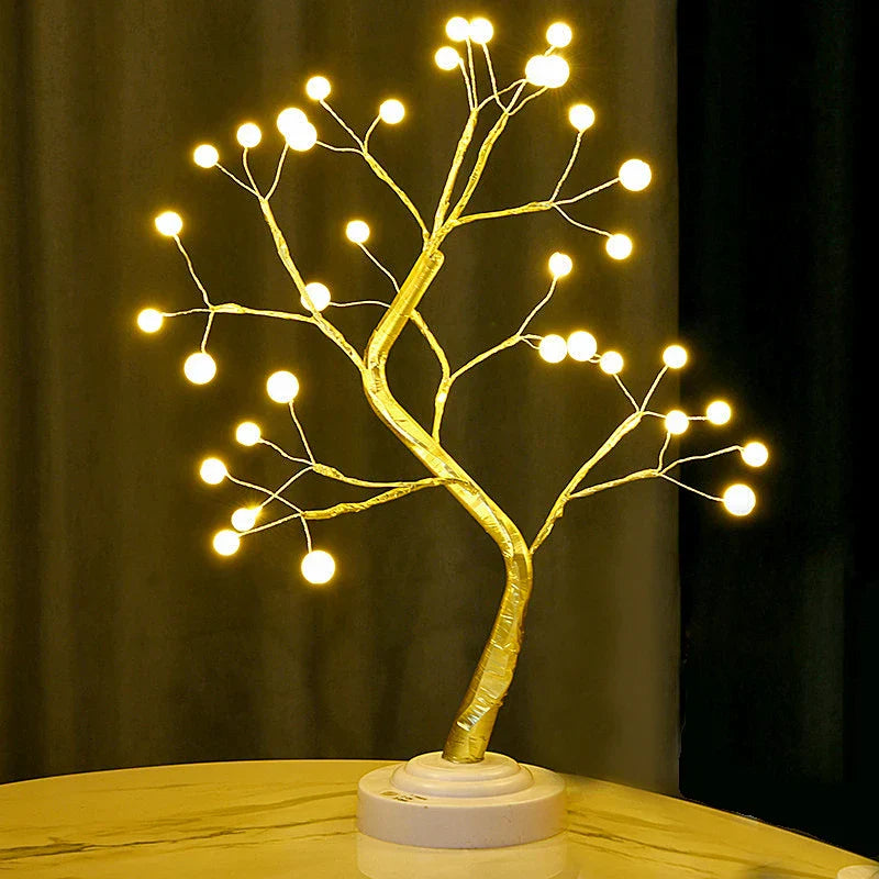 BlossomGlow - Lampada da albero bonsai a LED