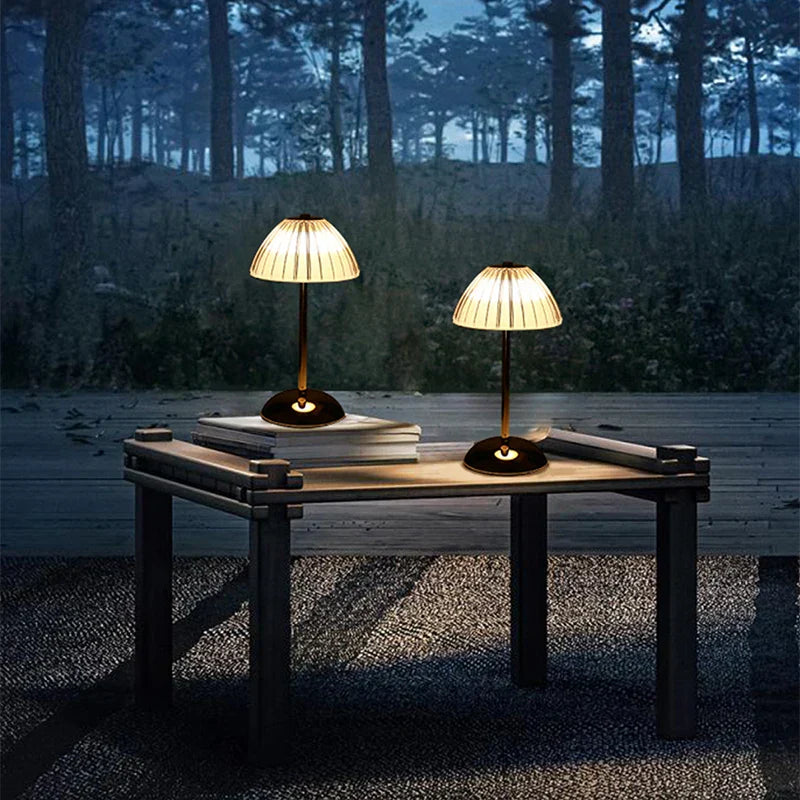 LumeLuxe – Dimmable LED Table Lamp with Scandinavian Design & USB