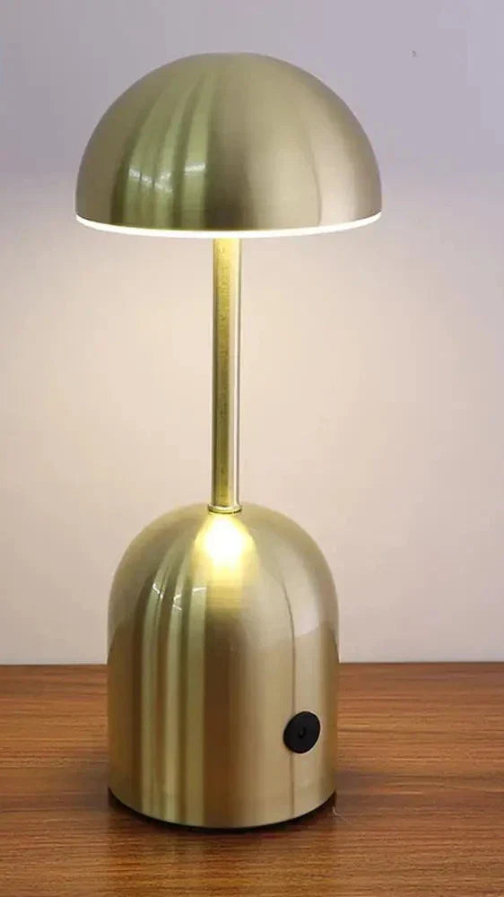GlowLuxe - Portable Dimmable Table Lamp – LED Metal Design for Atmospheric Lighting
