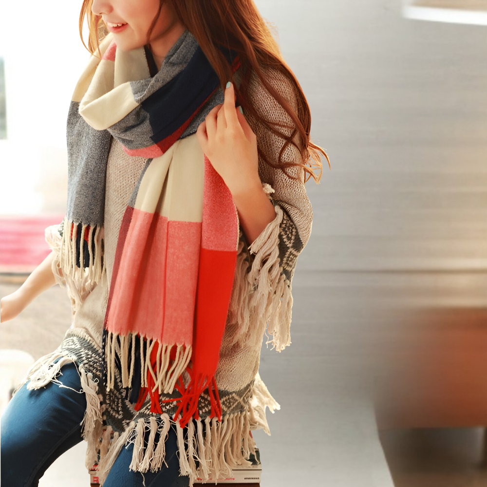 Sjaal Dames Winter Omslagdoek Zacht