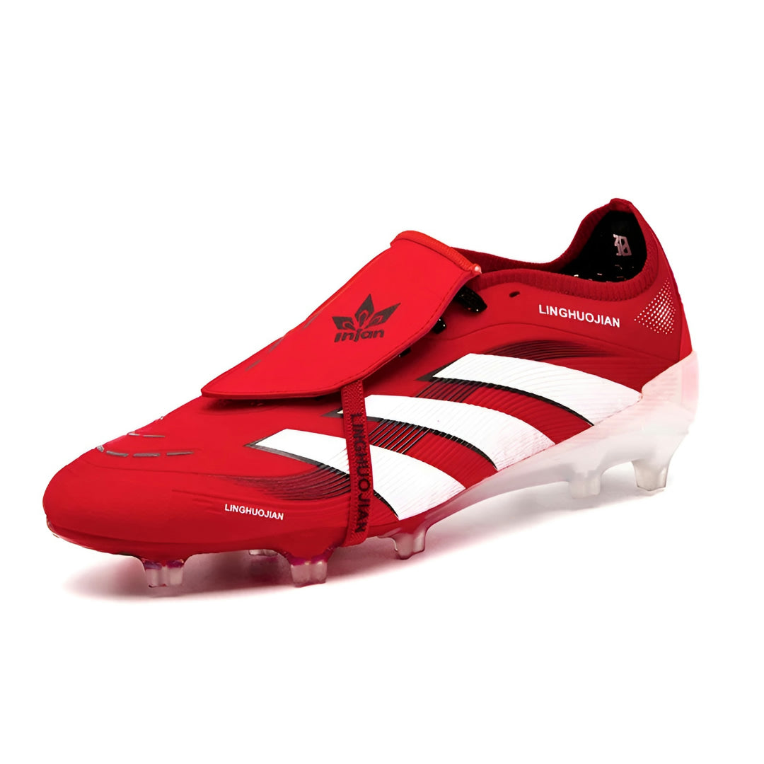 Scarpe da calcio uomo Mondiali con tacchetti alti, allacciate, antiscivolo