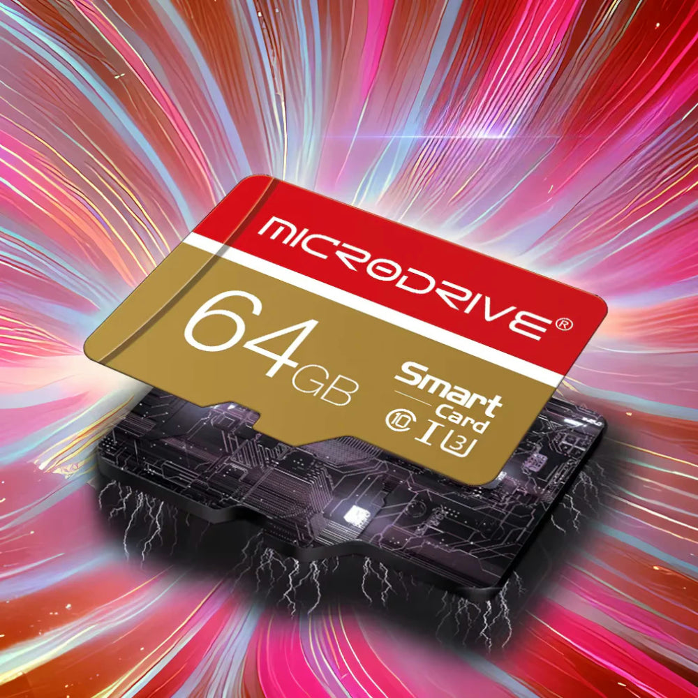 High-Speed MicroSD Memory Card Data Storage
