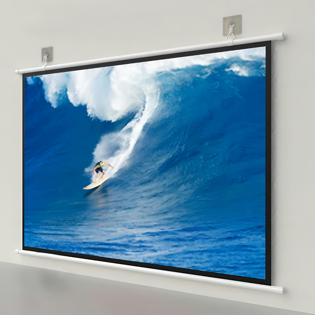 Schermo Proiettore Mondiale Motorizzato 4 3 HD Parete Soffitto