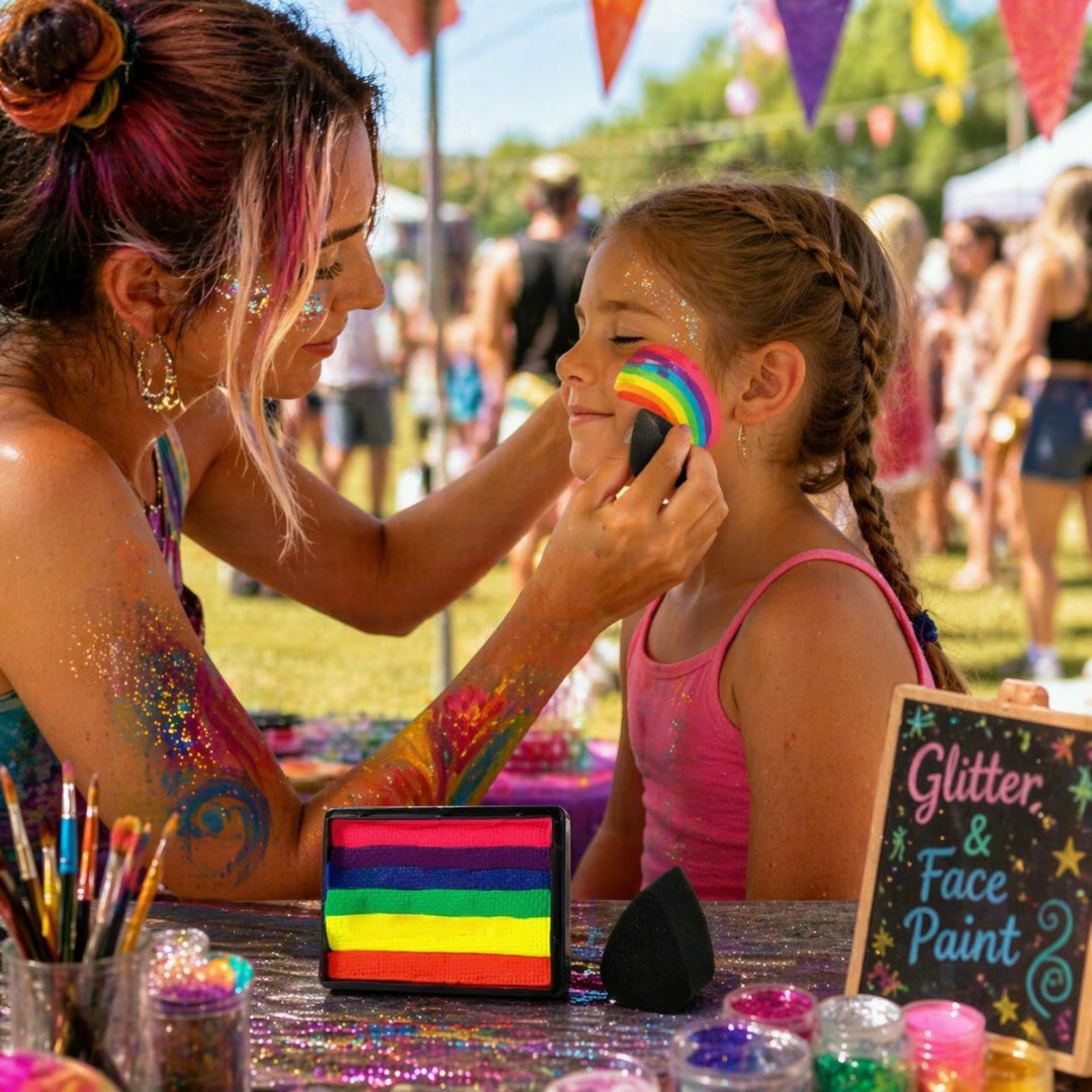 Schmink Set Face Paint Make Up Festival Feestjes Gebruik
