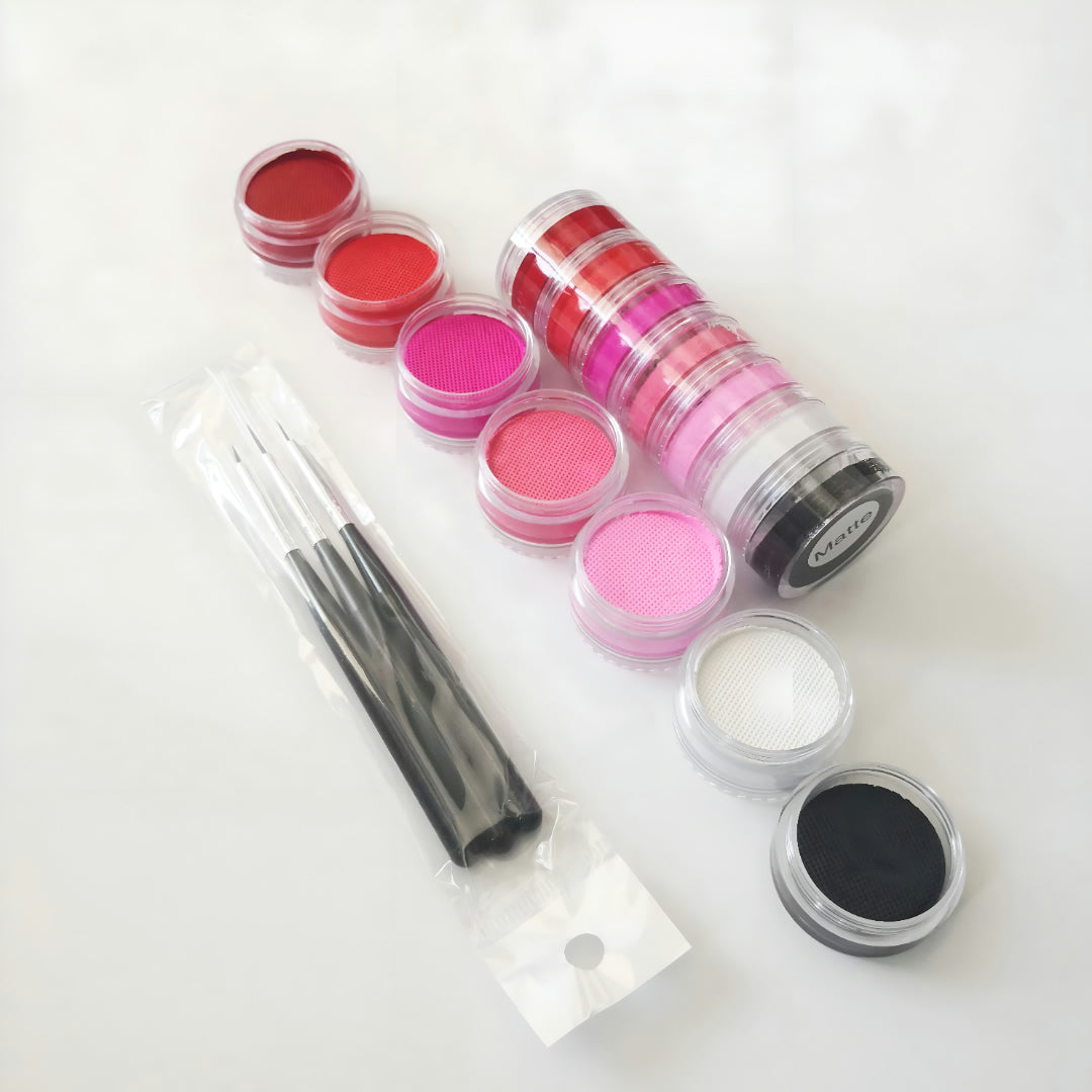 Body Paint World Cup Makeup Face Paint Set Brushes Creative