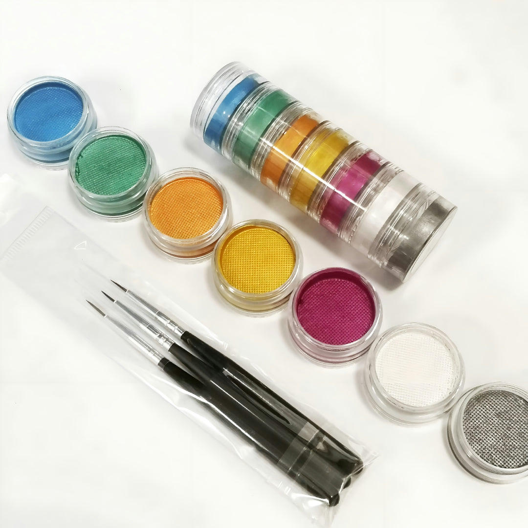 Body Paint World Cup Makeup Face Paint Set Brushes Creative