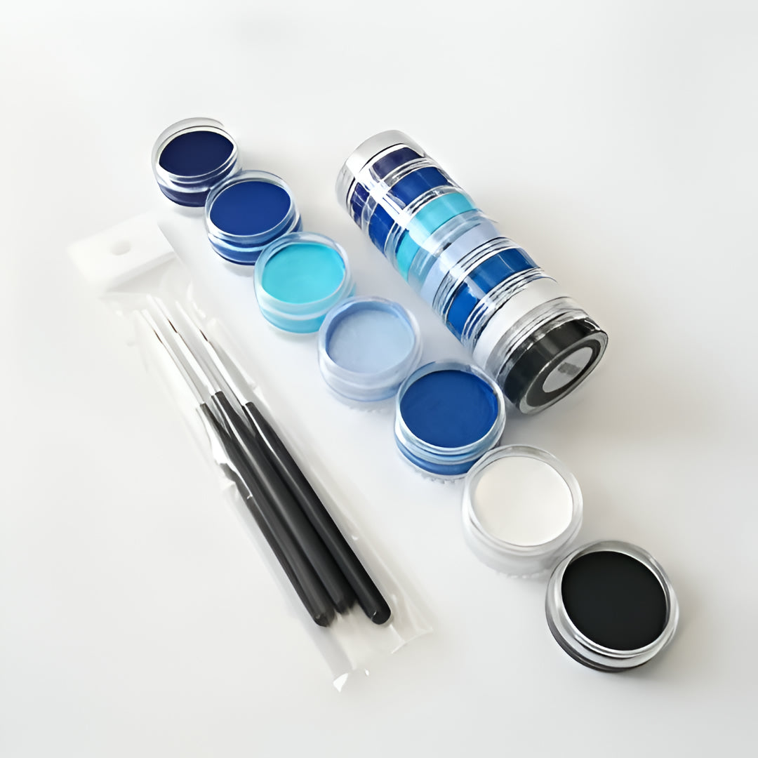 Body Paint World Cup Makeup Face Paint Set Brushes Creative